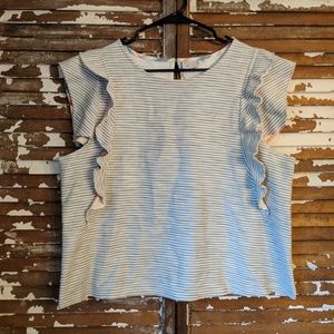 Striped Anthropologie top